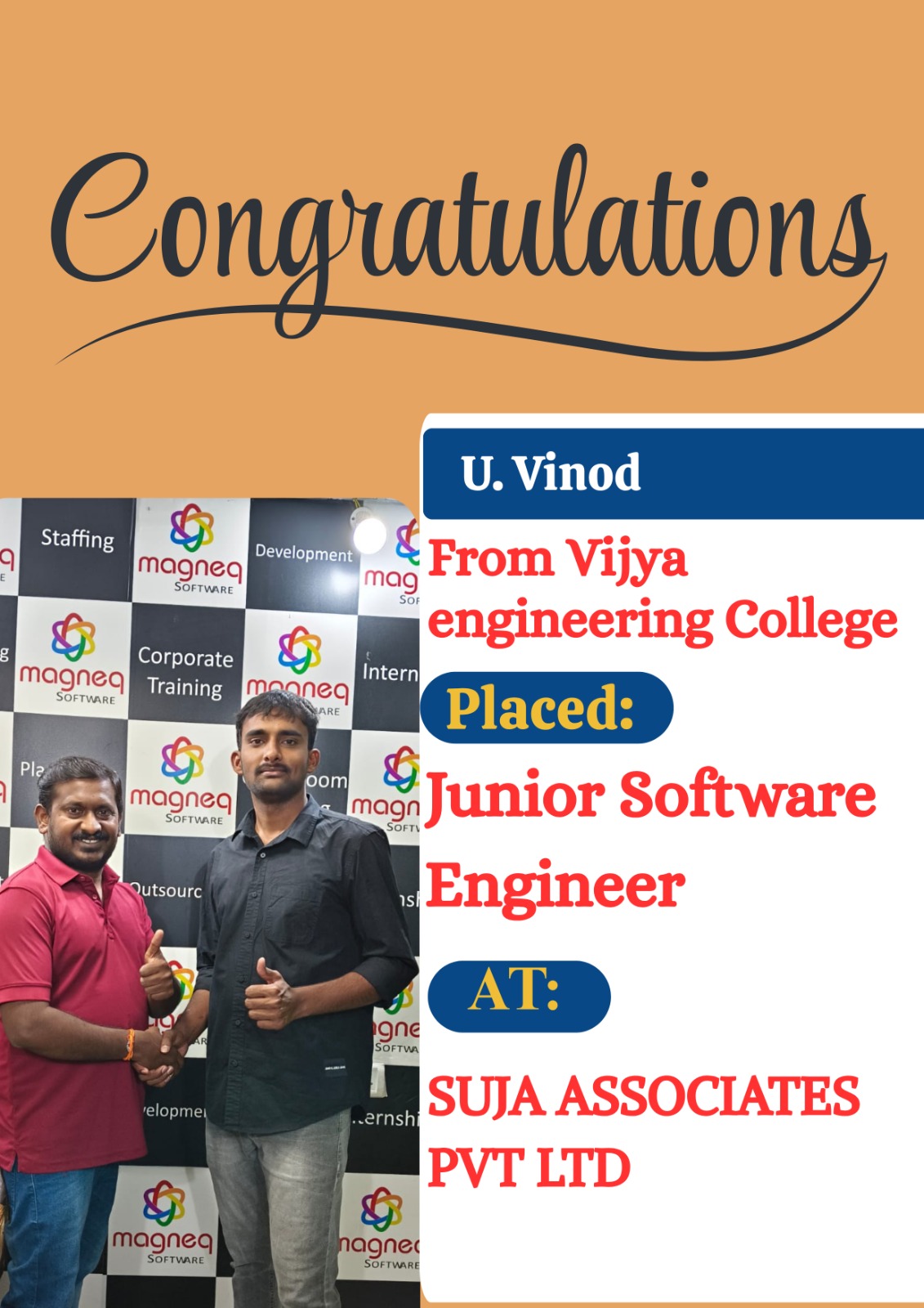 Successfully Placed Student 2