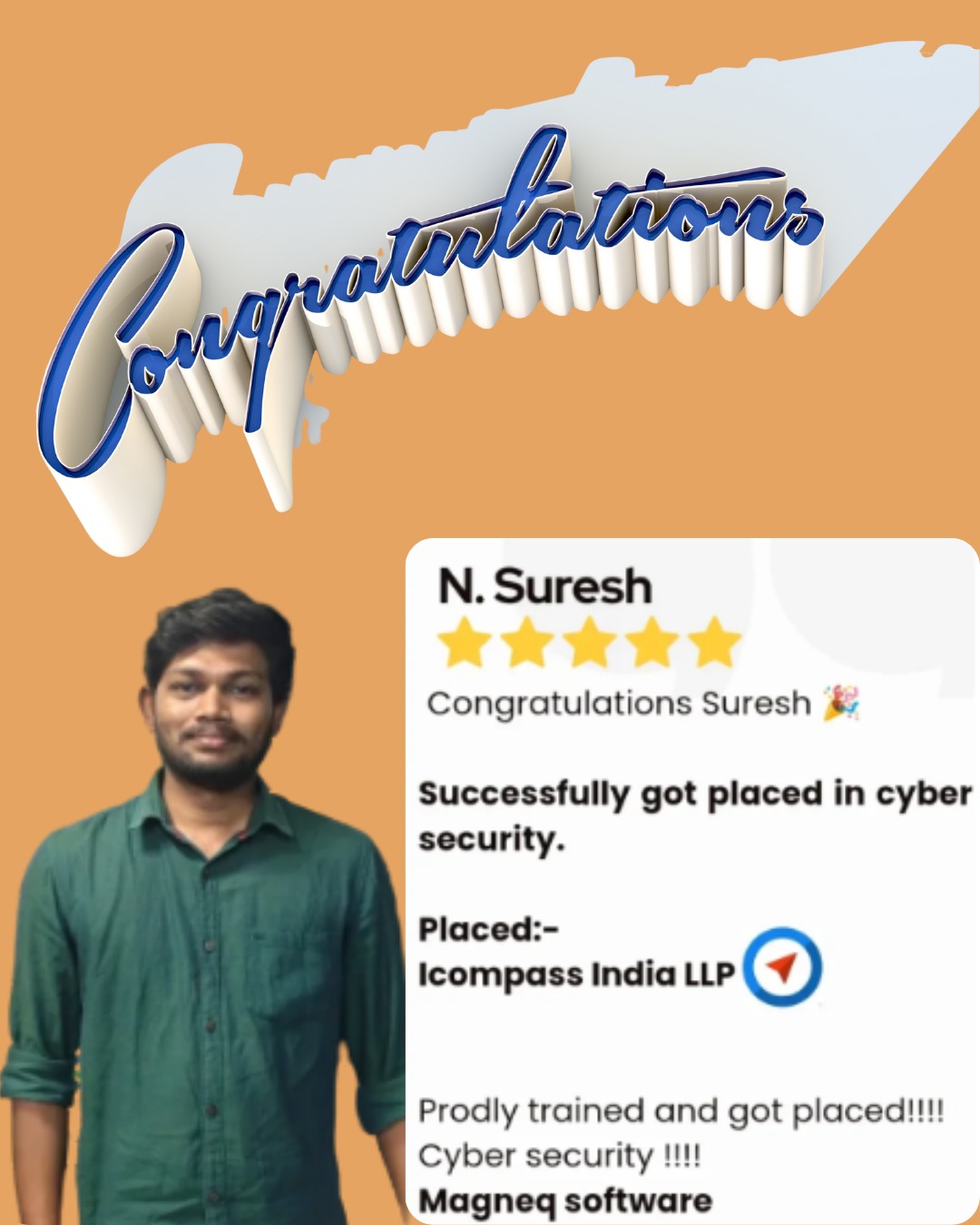 Successfully Placed Student 9