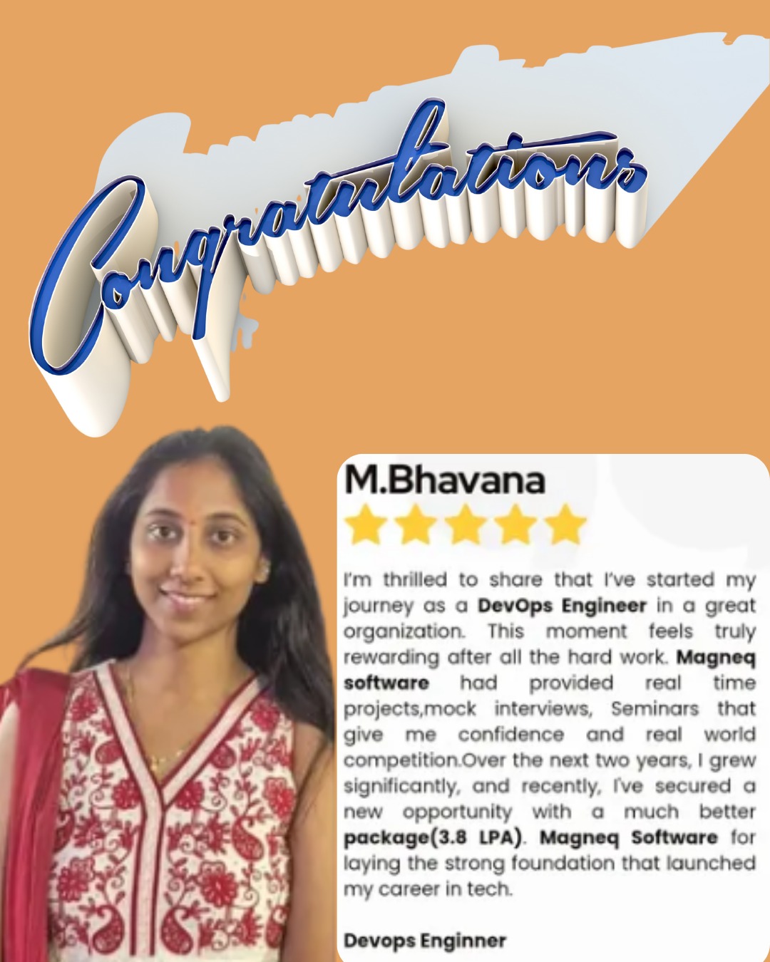 Successfully Placed Student 10
