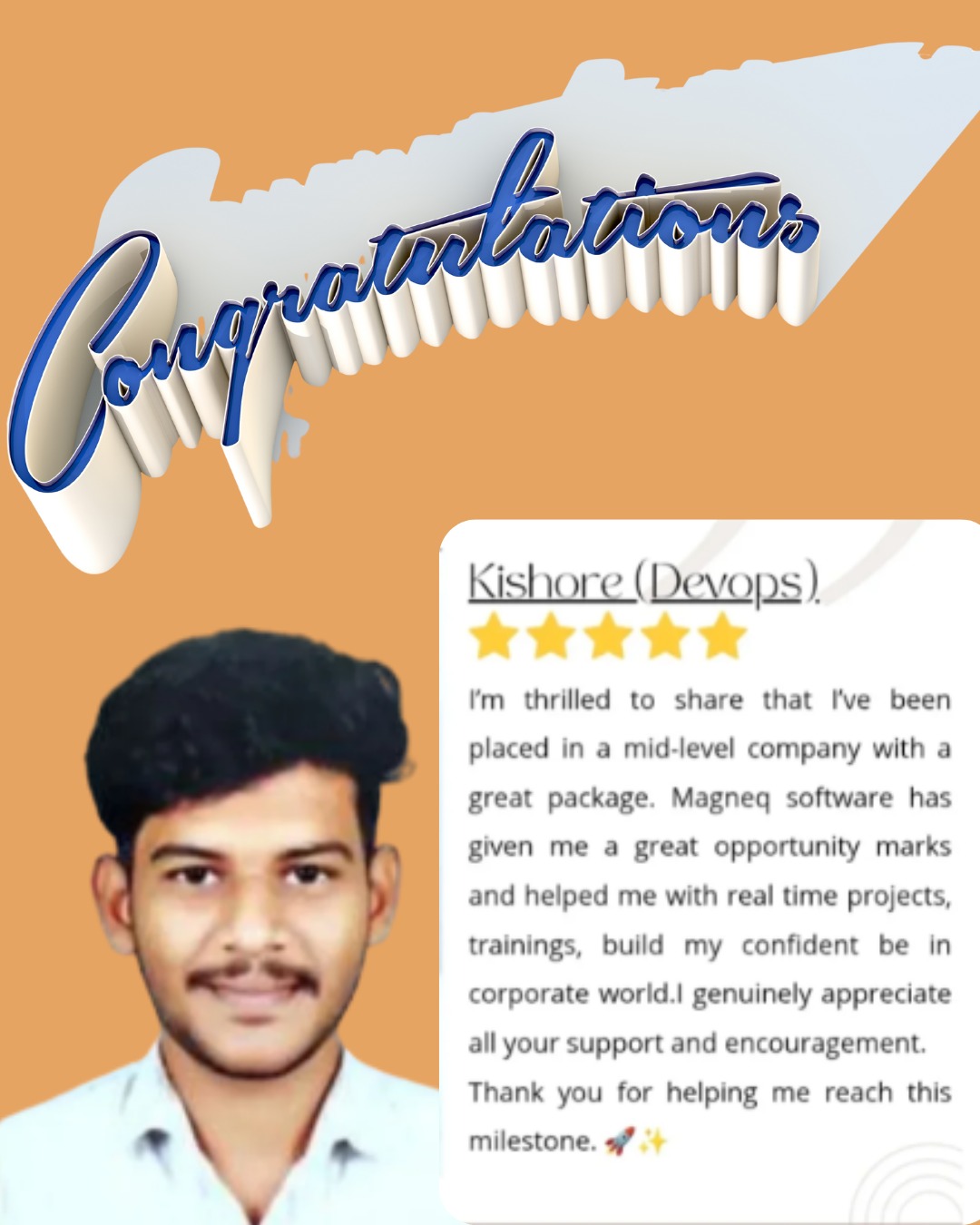 Successfully Placed Student 12